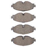 1551-1760-00 5000 Advanced Ceramic Brake Pads, Fits Select Multiple Makes/Models, Position: Front