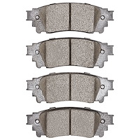 1551-1805-00 5000 Advanced Ceramic Brake Pads, Fits Select Lexus/Toyota/Scion, Position: Rear