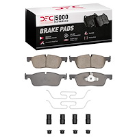 1551-1838-01 5000 Advanced Ceramic Brake Pads & Hardware Kit, 2015-2019 Multiple Makes/Models, Position: Front