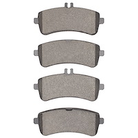 1551-1907-00 5000 Advanced Low-Metallic Brake Pads, 2014-2021 Mercedes-Benz, Position: Rear
