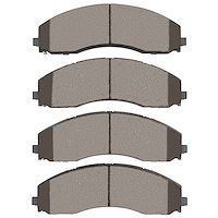 1551-2018-00 5000 Advanced Semi-Metallic Brake Pads, Fits Select Ford/Lincoln/Mercury/Mazda, Position: Fr,Fr & Rr,Front,Rear,Rr