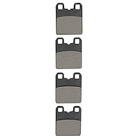 1551-2069-00 5000 Advanced Low-Metallic Brake Pads, Fits Select Multiple Makes/Models, Position: Parking