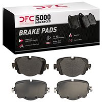 1551-2154-09 5000 Advanced Low-Metallic Brake Pads & Hardware Kit, Fits Select Bentley, Position: Rear