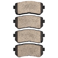 1551-2188-00 5000 Advanced Ceramic Brake Pads, Fits Select Kia/Hyundai/Genesis, Position: Rear