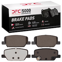 1551-2199-00 5000 Advanced Ceramic Brake Pads, Fits Select Kia/Hyundai/Genesis, Position: Rear