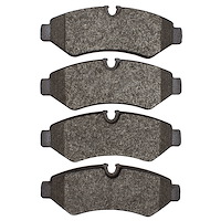 1551-2201-00 5000 Advanced Semi-Metallic Brake Pads, Fits Select Multiple Makes/Models, Position: Rear,Rr