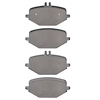 1551-2210-00 5000 Advanced Low-Metallic Brake Pads, Fits Select Mercedes-Benz, Position: Rear