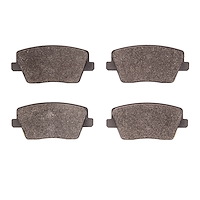 1551-2212-00 5000 Advanced Low-Metallic Brake Pads, Fits Select Kia/Hyundai/Genesis, Position: Rear