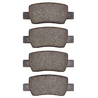 1551-2373-10 5000 Advanced Ceramic Brake Pads, Fits Select Kia/Hyundai/Genesis, Position: Rear