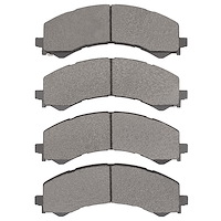 1551-2405-00 5000 Advanced Semi-Metallic Brake Pads, Fits Select GM, Position: Rear