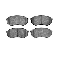 1552-0433-00 5000 Advanced Semi-Metallic Brake Pads, 1989-2005 Mitsubishi Fuso, Position: Fr