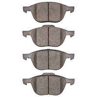 1552-1044-00 5000 Advanced Low-Metallic Brake Pads, 2004-2018 Multiple Makes/Models, Position: Front
