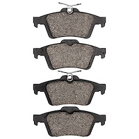 1552-1095-00 5000 Advanced Low-Metallic Brake Pads, 2003-2018 Multiple Makes/Models, Position: Rear