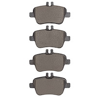 1552-1646-00 5000 Advanced Ceramic Brake Pads, 2014-2020 Multiple Makes/Models, Position: Rear