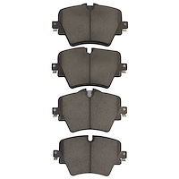 1552-1892-00 5000 Advanced Low-Metallic Brake Pads, Fits Select Multiple Makes/Models, Position: Front