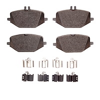 1552-2210-01 5000 Advanced Ceramic Brake Pads & Hardware Kit, Fits Select Mercedes-Benz, Position: Rear