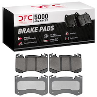 1552-2462-00 5000 Advanced Low-Metallic Brake Pads, Fits Select Land Rover, Position: Front