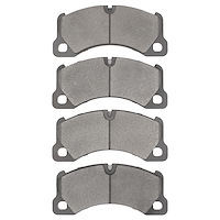 1553-1349-00 5000 Advanced Low-Metallic Brake Pads, 2008-2021 Porsche, Position: Front
