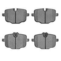 1553-1850-00 5000 Advanced Low-Metallic Brake Pads, Fits Select BMW, Position: Rear