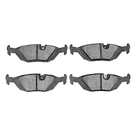 1600-0279-00 5000 Euro Ceramic Brake Pads, 1981-1991 BMW, Position: Rear
