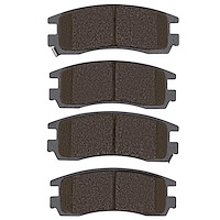 1600-0698-00 5000 Euro Ceramic Brake Pads, 1995-2010 Multiple Makes/Models, Position: Front,Rear