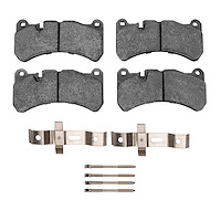 1600-1116-01 5000 Euro Ceramic Brake Pads & Hardware Kit, 2005-2011 Mercedes-Benz, Position: Front