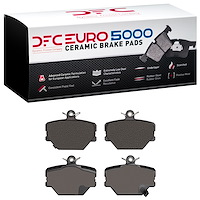 1600-1252-00 5000 Euro Ceramic Brake Pads, 2005-2016 Smart, Position: Front
