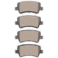 1600-1307-00 5000 Euro Ceramic Brake Pads, 2007-2018 Multiple Makes/Models, Position: Rear