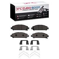 1600-1401-01 5000 Euro Ceramic Brake Pads & Hardware Kit, 2009-2015 Lexus/Toyota/Scion, Position: Front