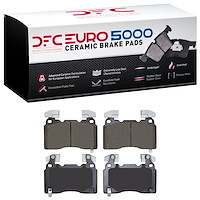 1600-1474-10 5000 Euro Ceramic Brake Pads, Fits Select Multiple Makes/Models, Position: Front