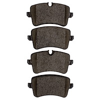 1600-1547-00 5000 Euro Ceramic Brake Pads, 2011-2021 Multiple Makes/Models, Position: Rear