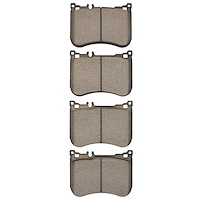 1600-1688-00 5000 Euro Ceramic Brake Pads, Fits Select Mercedes-Benz, Position: Front