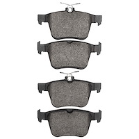 1600-1761-00 5000 Euro Ceramic Brake Pads, Fits Select Multiple Makes/Models, Position: Rear