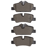 1600-1800-00 5000 Euro Ceramic Brake Pads, Fits Select Mini, Position: Rear