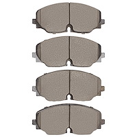 1600-2074-00 5000 Euro Ceramic Brake Pads, Fits Select Audi/Volkswagen, Position: Front