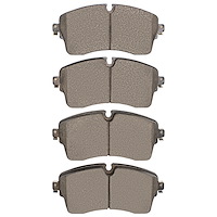 1600-2133-00 5000 Euro Ceramic Brake Pads, Fits Select Multiple Makes/Models, Position: Front