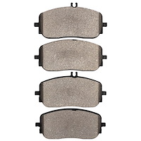 1600-2209-00 5000 Euro Ceramic Brake Pads, Fits Select Mercedes-Benz, Position: Front