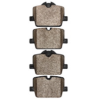 1600-2221-00 5000 Euro Ceramic Brake Pads, Fits Select Multiple Makes/Models, Position: Rear