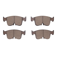 1600-2438-00 5000 Euro Ceramic Brake Pads, Fits Select Audi/Volkswagen, Position: Front