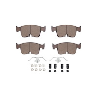 1600-2438-01 5000 Euro Ceramic Brake Pads & Hardware Kit, Fits Select Audi/Volkswagen, Position: Front