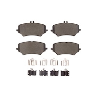 1600-2454-01 5000 Euro Ceramic Brake Pads & Hardware Kit, Fits Select Mercedes-Benz, Position: Rear