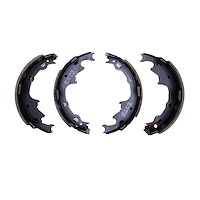 1901-0538-00 Premium Service Brake Shoes, 1984-2006 Mopar, Position: Rear