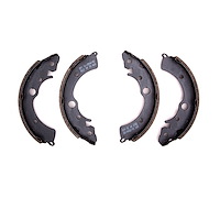 1901-0546-00 Premium Service Brake Shoes, 1984-1997 Acura/Honda, Position: Rear