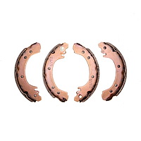 1901-0637-00 Premium Service Brake Shoes, 1991-2002 GM, Position: Rear