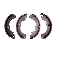 1901-0760-00 Premium Service Brake Shoes, 2001-2007 Ford/Lincoln/Mercury/Mazda, Position: Rear