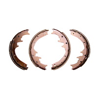 1901-0774-00 Premium Service Brake Shoes, 2002-2002 Mopar, Position: Rear