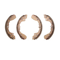 1901-0775-00 Premium Service Brake Shoes, 2001-2002 Kia/Hyundai/Genesis, Position: Rear