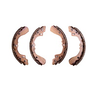 1901-0806-00 Premium Service Brake Shoes, 2003-2005 Kia/Hyundai/Genesis, Position: Rear