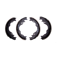 1901-1026-00 Premium Service Brake Shoes, 2006-2011 Mopar, Position: Rear