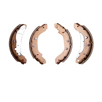 1901-1028-10 Premium Service Brake Shoes, 2004-2008 Renault, Position: Rear